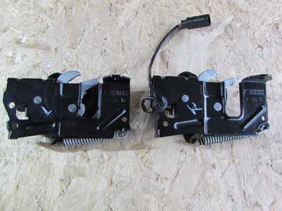 BMW Hood Latches Left and Right Set 51237242549 F22 F30 F32 2, 3, 4 Series